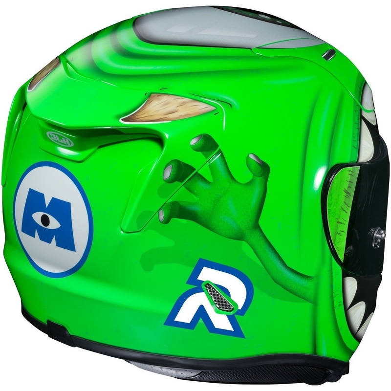 Integral Motorradhelm HJC RPHA 11 Mike Wazowski Disney MC4 Ausverkauf