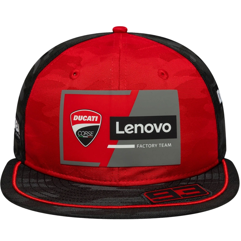 Kappe REP MM 9FIFTY RC FLAT VISOR DUCATI schwarz
