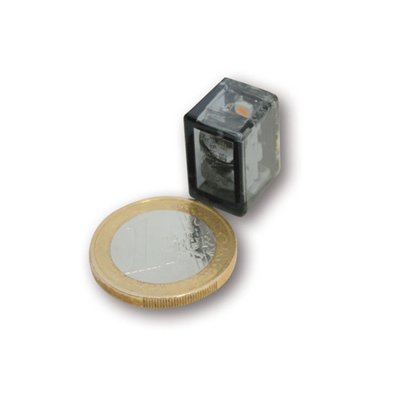 Motorradblinker Highsider Smart Micro Cube-V LED rauchgrau