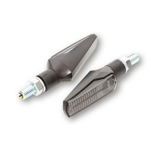 Motorradblinker Highsider Smart Fineline LED schwarz
