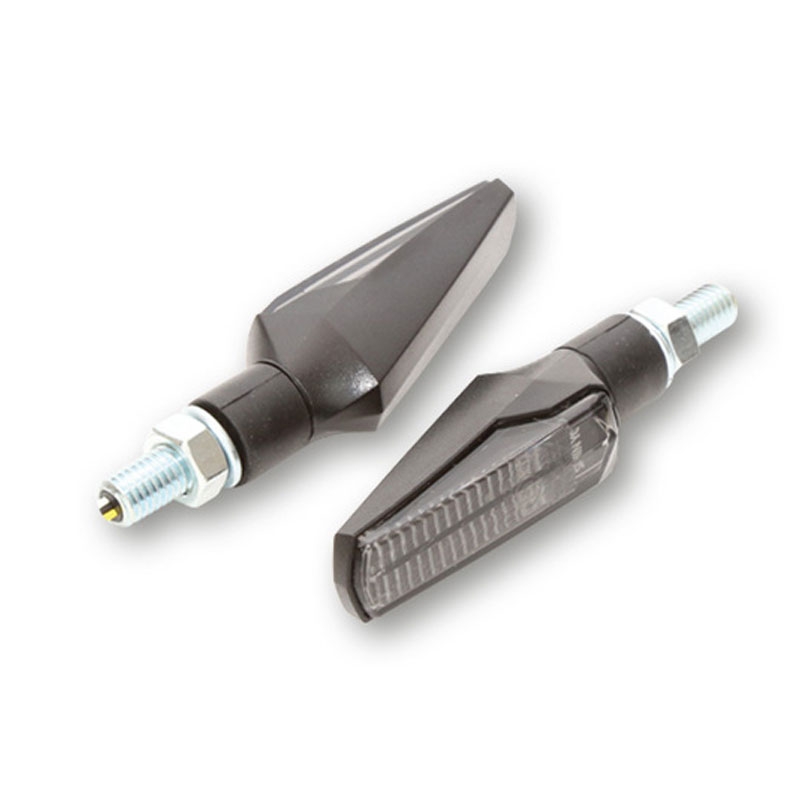 Motorradblinker Highsider Smart Fineline LED schwarz