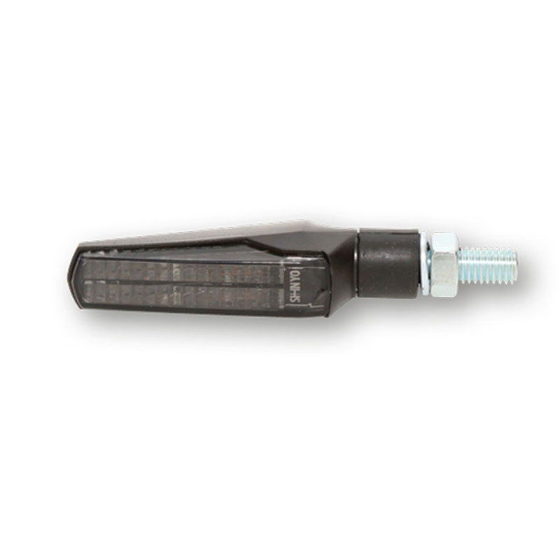 Motorradblinker Highsider Smart Fineline LED schwarz