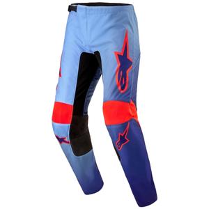 Alpinestars Fluid Lucent Motocrosshose blau-hellblau-orange