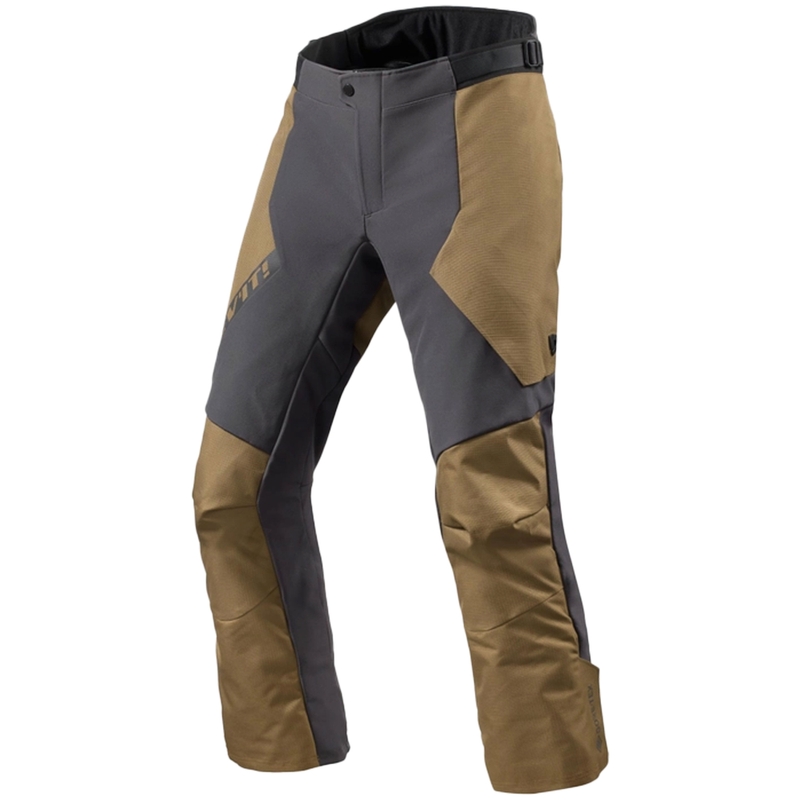 Verkürzte Motorradhose Revit Potential GTX braun-grau
