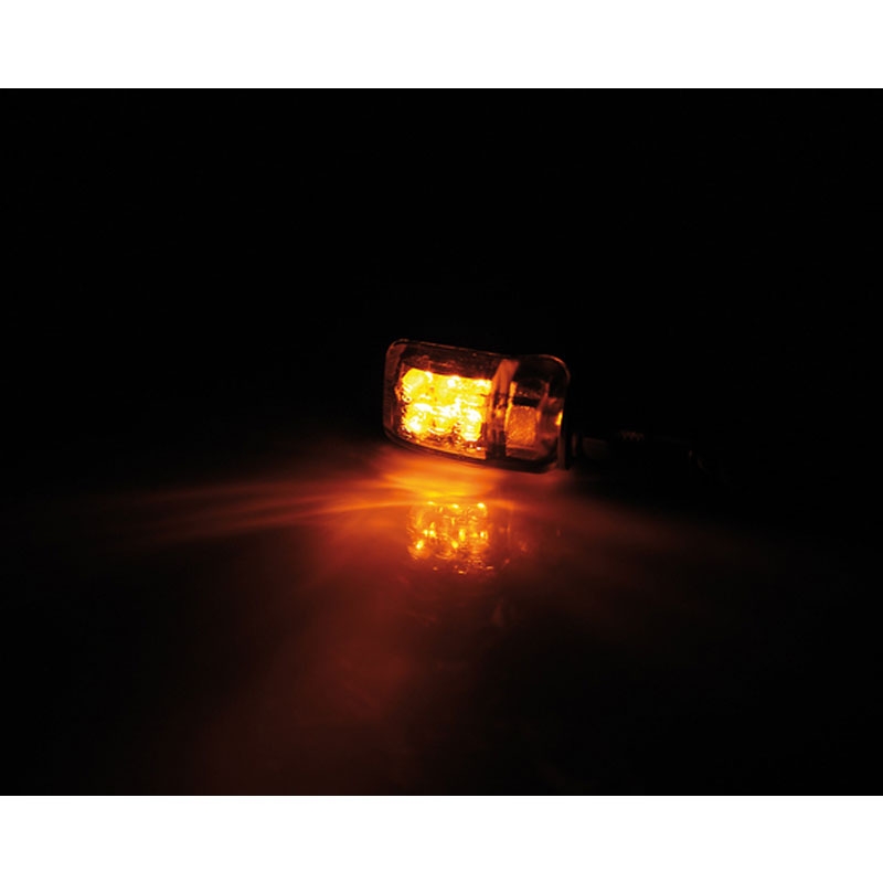 Motorradblinker Highsider Smart Picco LED schwarz