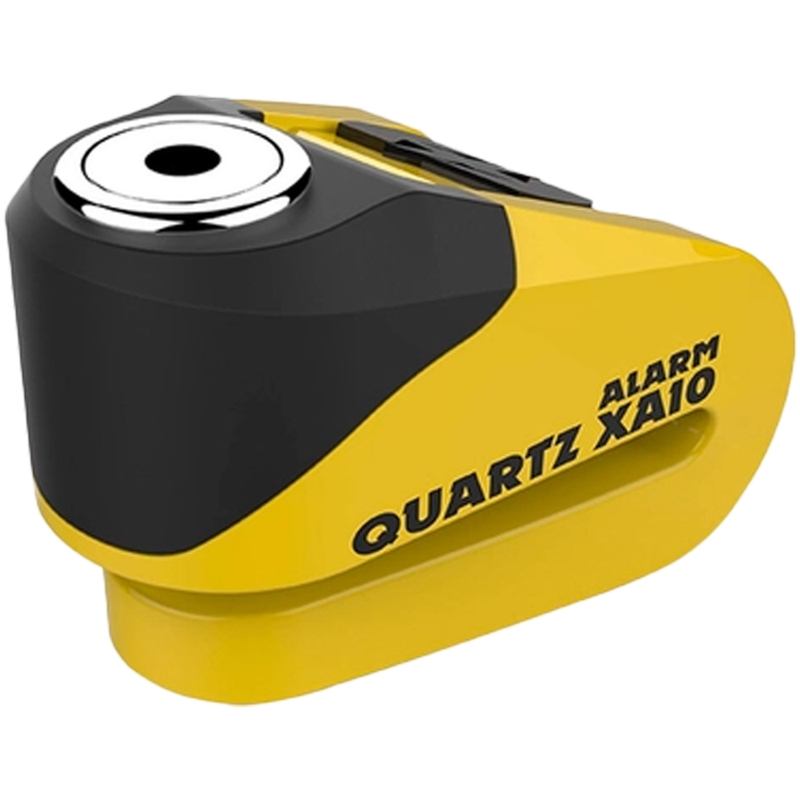 Oxford Quartz Alarm XA10 Scheibenbremsschloss gelb-schwarz