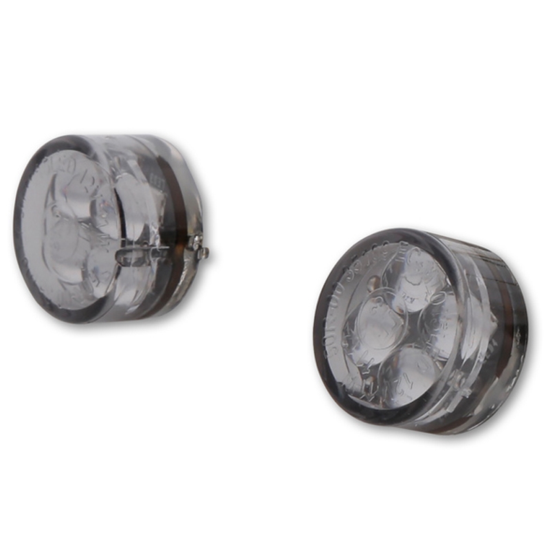 Motorradblinker Highsider Smart Module Sixteen LED rauchgrau