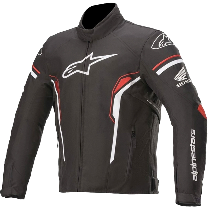Motorradjacke Alpinestars T-SP-1 Waterproof Honda schwarz-rot-weiß