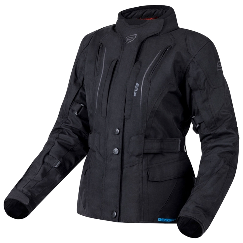 Ozone Sahara Damen Motorradjacke Schwarz