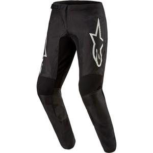 Alpinestars Fluid Graphite Motocrosshose schwarz-silber