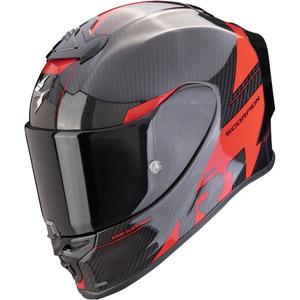 Integral Motorradhelm Scorpion EXO-R1 EVO Carbon Air Rally schwarz-rot