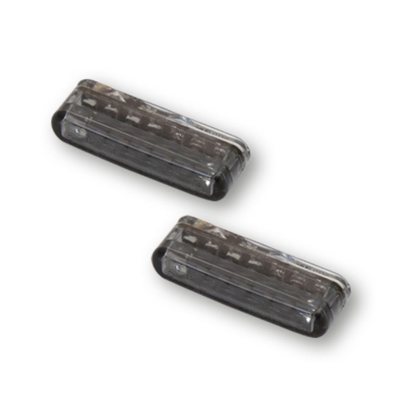Motorradblinker Highsider Smart Shorty LED 3in1 schwarz