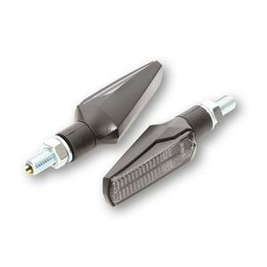 Motorradblinker Highsider Smart Fineline LED 3in1 schwarz