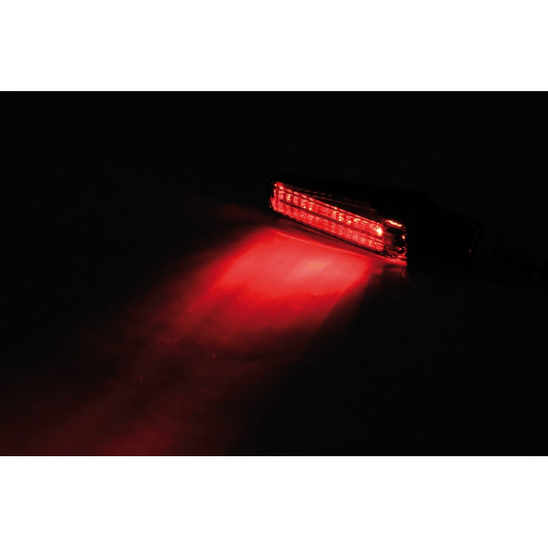 Motorradblinker Highsider Smart Fineline LED 3in1 schwarz