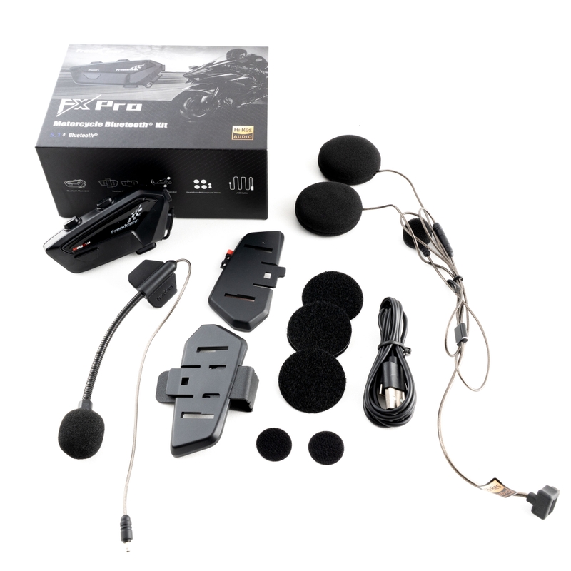 Mesh-Gegensprechanlage MotoZem FreedConn FX PRO schwarz