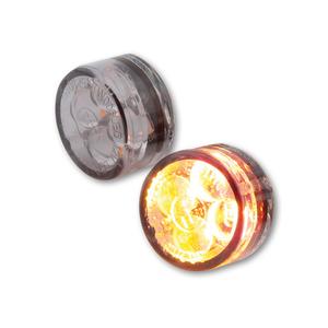 Motorradblinker Highsider Smart Module Sixteen LED 3in1 rauchgrau