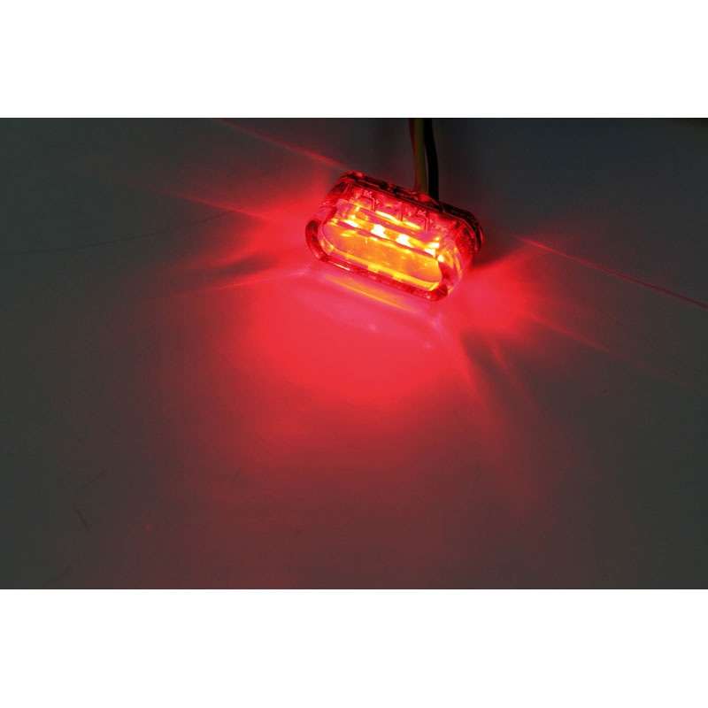 Highsider Smart Module 1 LED Motorrad Rücklicht rot