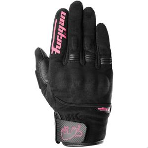 Furygan Jet Lady D3O® Evo Damen Motorradhandschuhe schwarz-pink