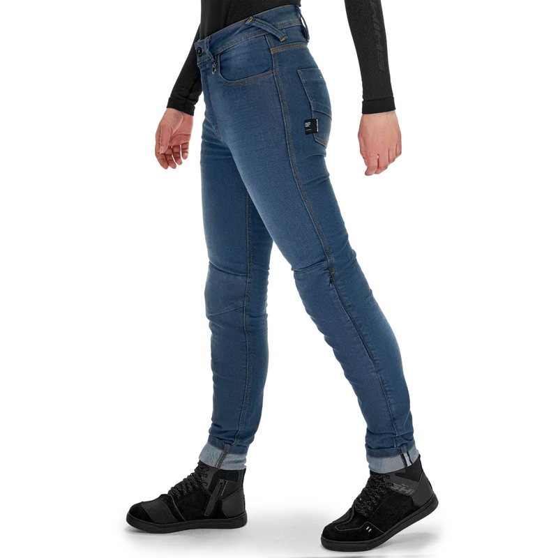 Damen Motorradjeans Shima Ridge blau