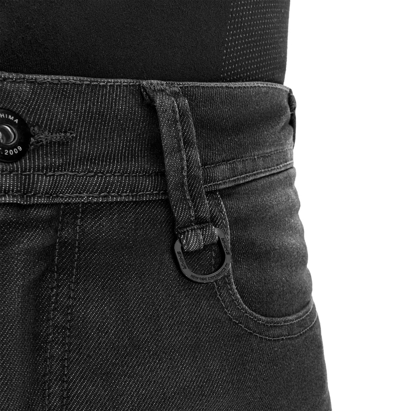 Shima Ridge erweiterte Motorradjeans schwarz