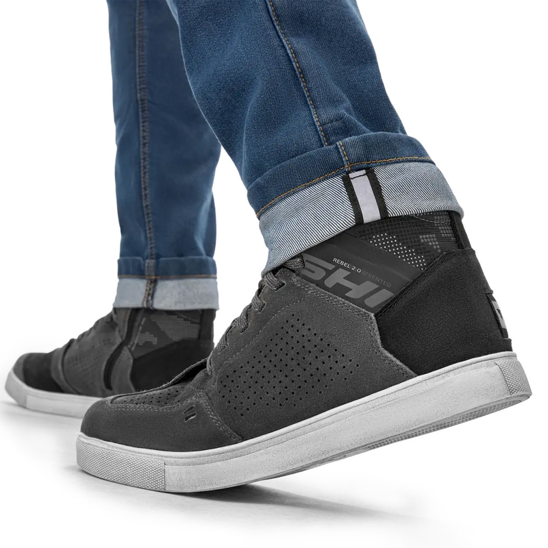 Shima Ridge Extended Biker Jeans Blau