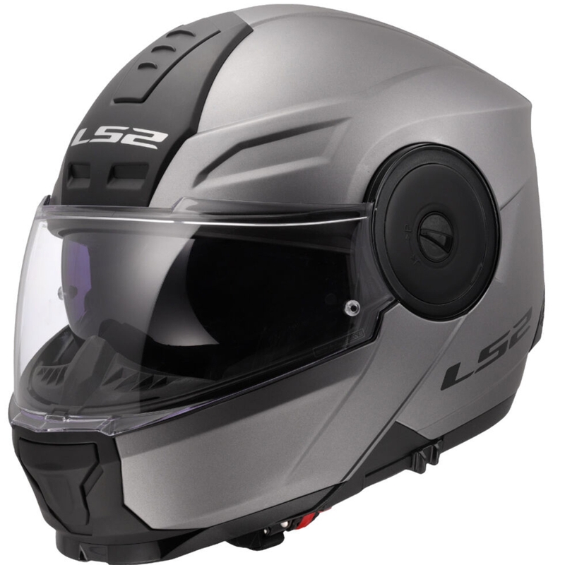 Klapphelm Motorrad LS2 FF902 Scope II Solid matt titanium