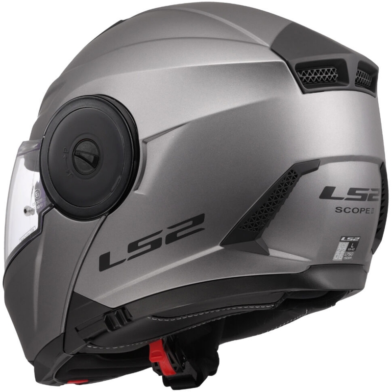 Klapphelm Motorrad LS2 FF902 Scope II Solid matt titanium