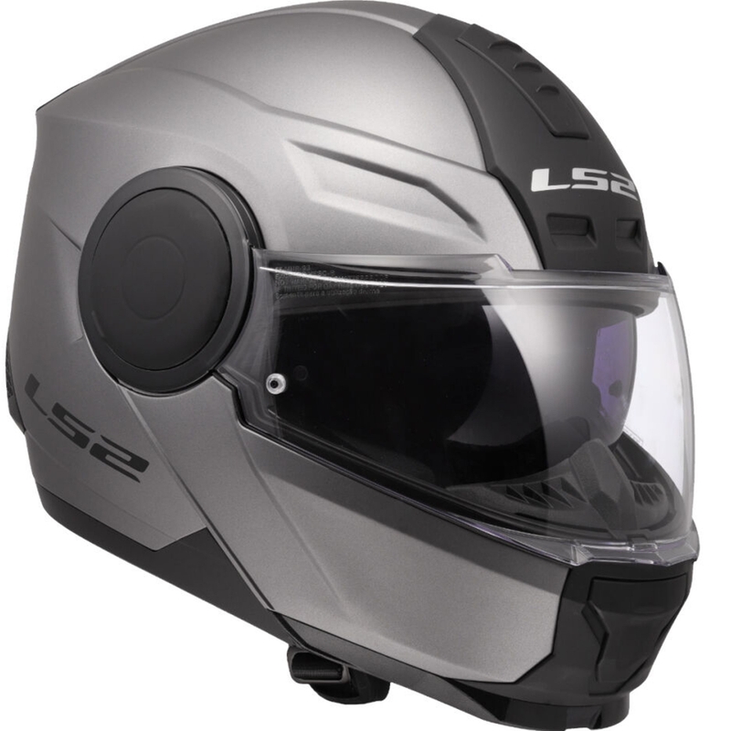 Klapphelm Motorrad LS2 FF902 Scope II Solid matt titanium