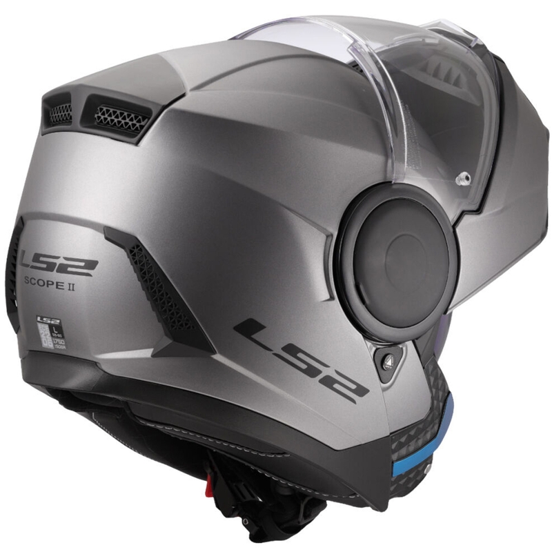 Klapphelm Motorrad LS2 FF902 Scope II Solid matt titanium