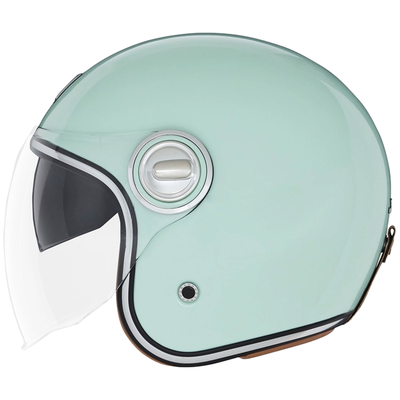 NOX PREMIUM Heritage offener Motorradhelm pastellgrün