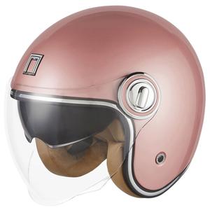 Offener Motorradhelm NOX PREMIUM Heritage Roségold