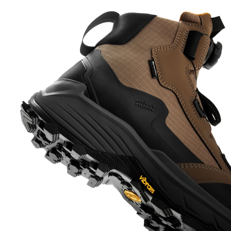 Motorradstiefel Rebelhorn Defender braun