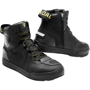 Damen-Motorradstiefel Rebelhorn Vandal II in Schwarz und Gold