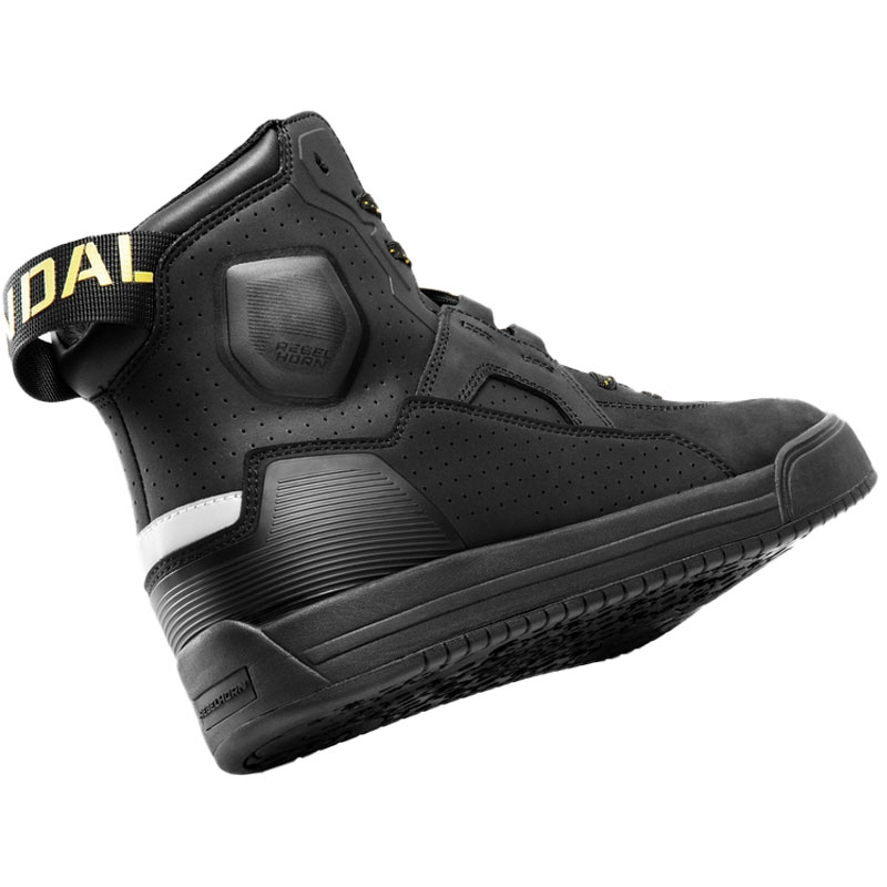 Rebelhorn Vandal II Damen-Motorradstiefel schwarz-gold