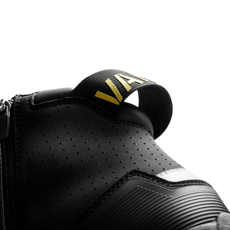 Rebelhorn Vandal II Damen-Motorradstiefel schwarz-gold
