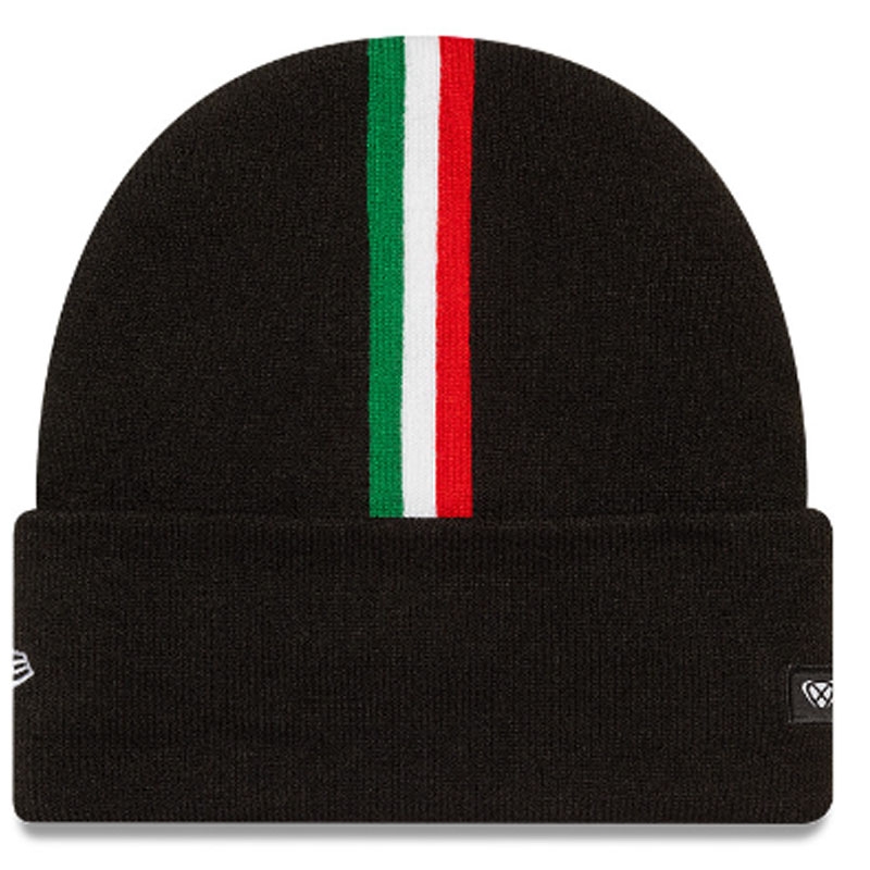 Mütze Team Wide Cuff Beanie Aprilia schwarz