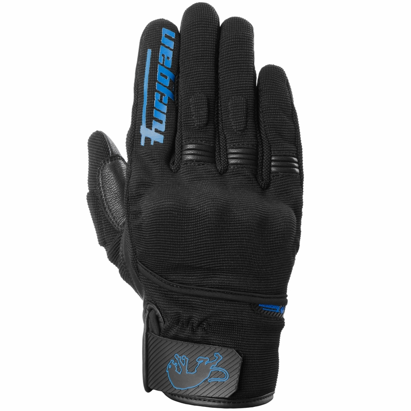 Furygan Jet D3O Evo Motorradhandschuhe schwarz-blau
