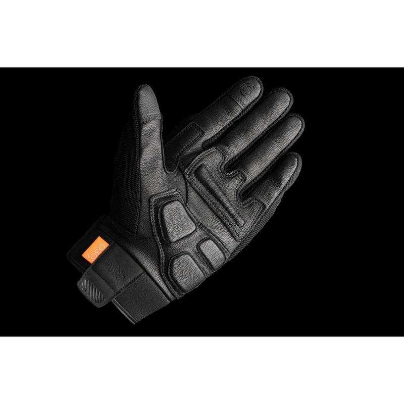 Furygan Jet D3O Evo Motorradhandschuhe schwarz-blau