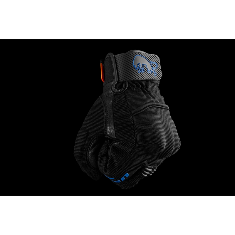 Furygan Jet D3O Evo Motorradhandschuhe schwarz-blau