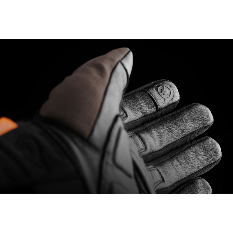 Furygan Jet All Season D3O® Evo Motorradhandschuhe Braun