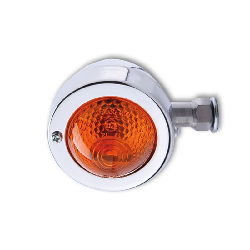 Highsider Smart Bullet Pike Motorradblinker chrom