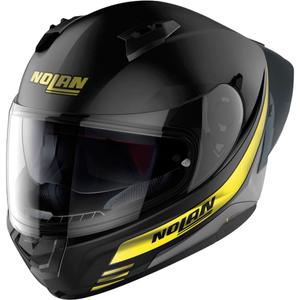 Nolan N60-6 Sport Outset 22 schwarz und gelb Integral Motorradhelm