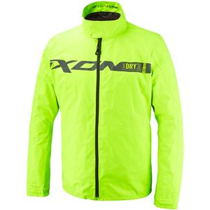 Wasserdichte Jacke IXON M-Aquashield fluo gelb