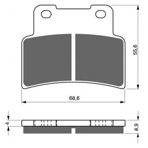 Bremsbeläge GOLDFREN 251 S3