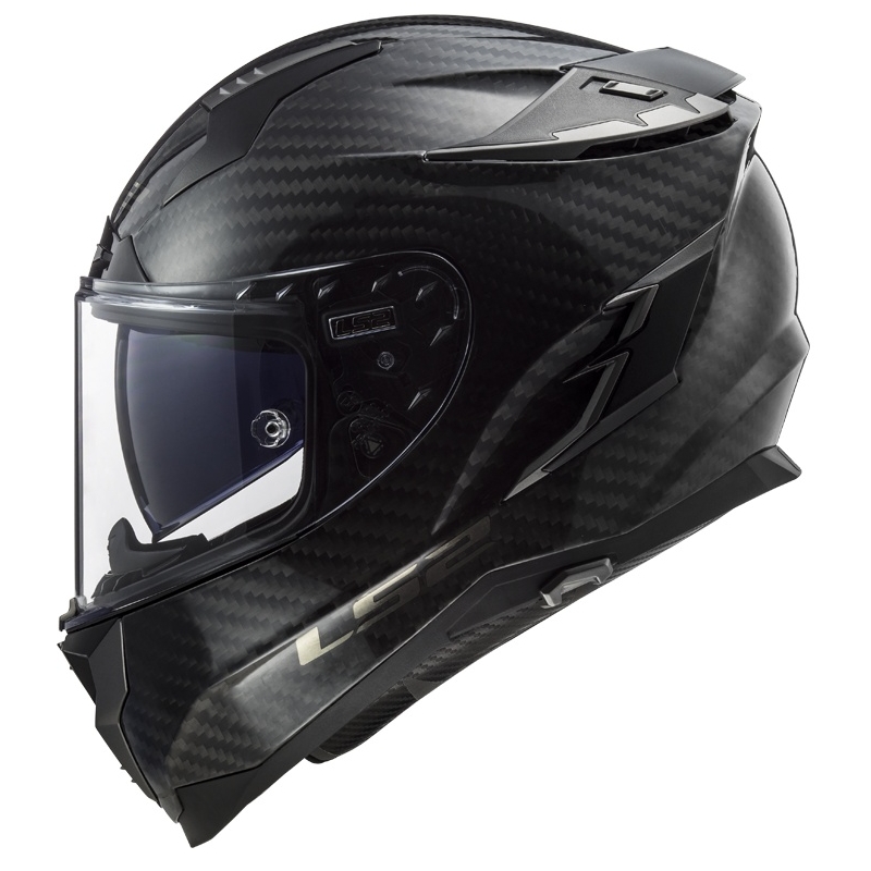 Integral Motorradhelm LS2 FF327 Challenger C Solid Carbon Ausverkauf