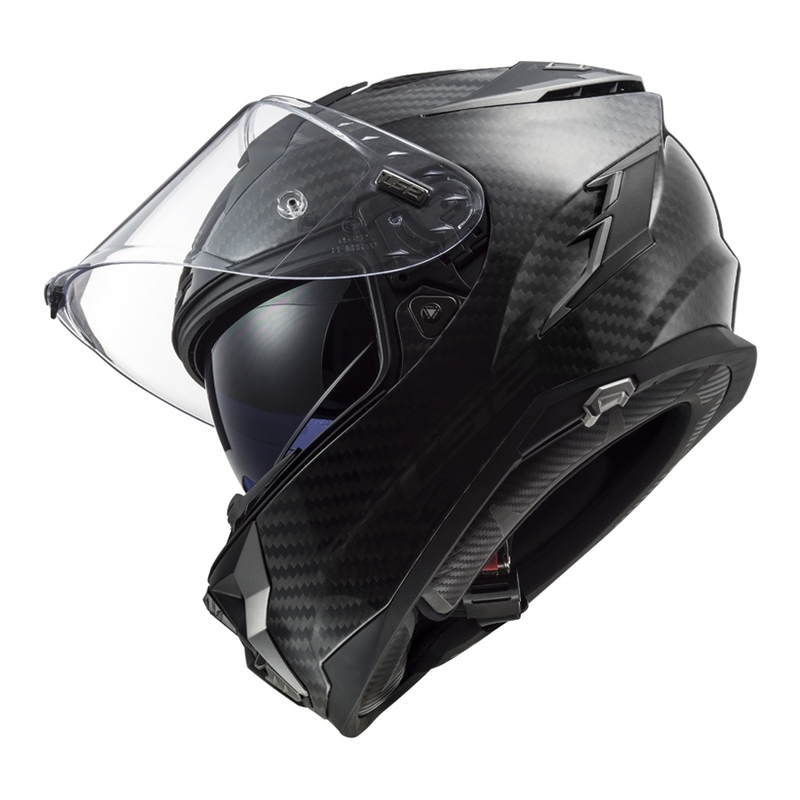 Integral Motorradhelm LS2 FF327 Challenger C Solid Carbon Ausverkauf