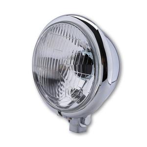 Highsider Smart Bates Style Scheinwerfer 5 3/4 Zoll Chrom