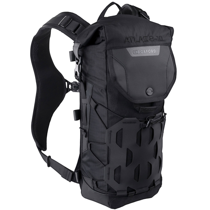 Oxford Atlas B-10 Motorradrucksack schwarz 10 l