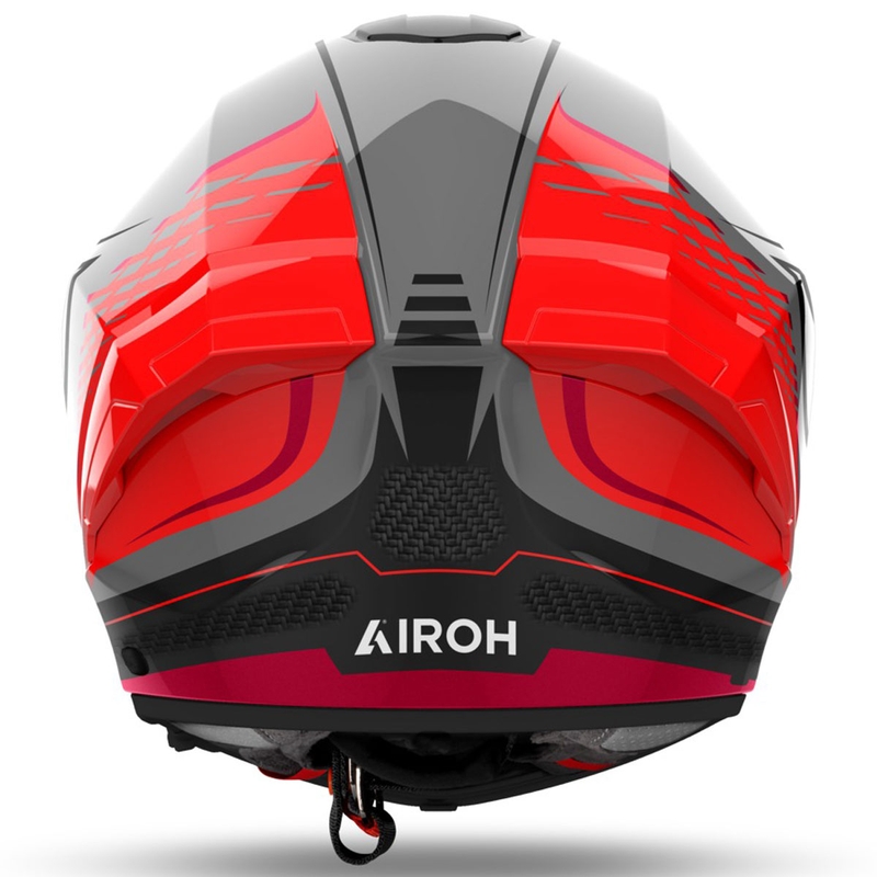 Airoh MATRYX Rocket Integralhelm Motorrad glänzend rot