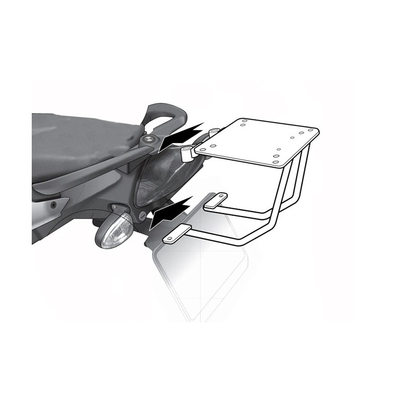 Montagesatz Top Master SHAD für BMW F 800 S 2007-2015, BMW F 800 R 2007-2015